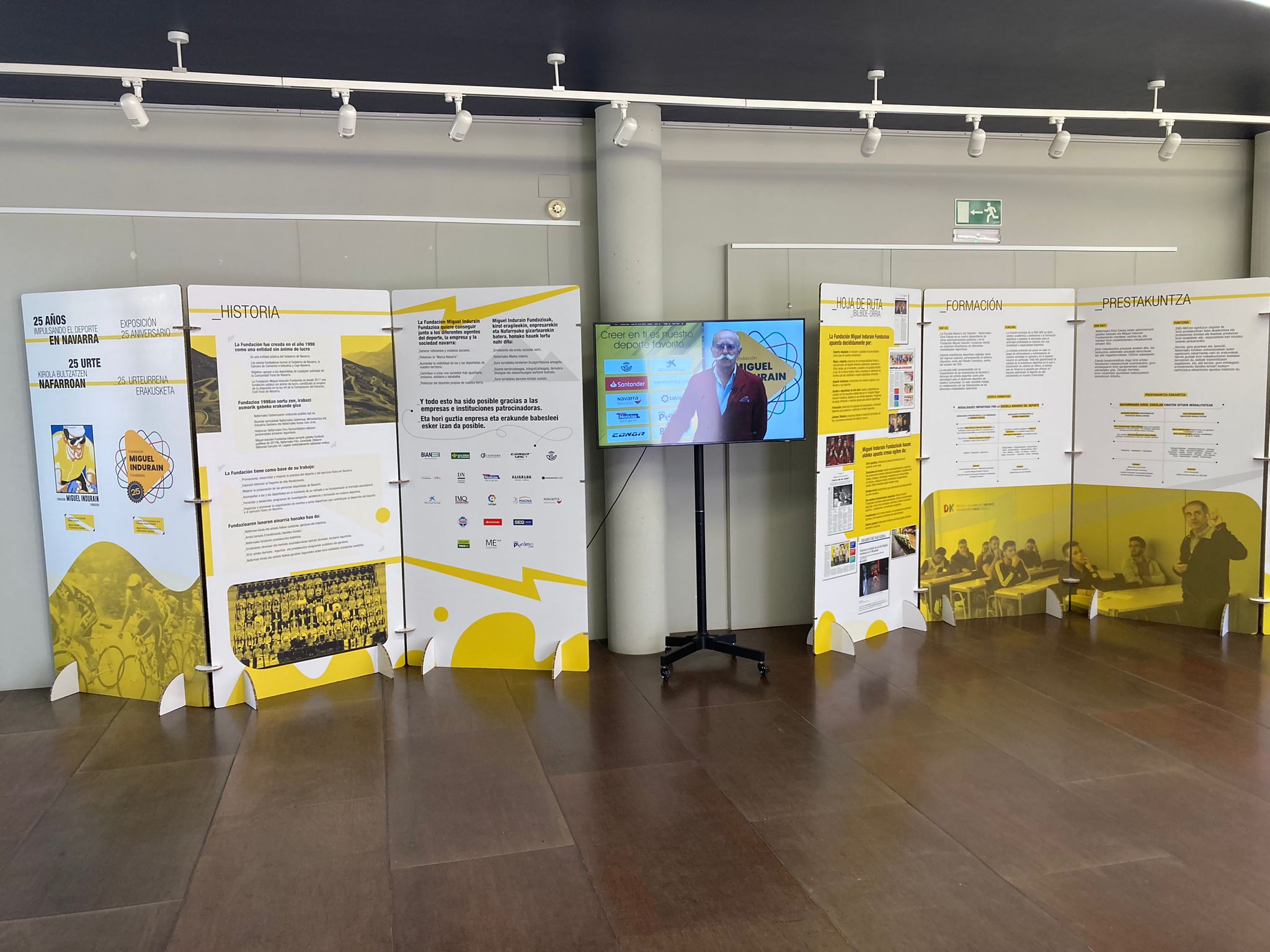 Finaliza la exposici&oacute;n itinerante conmemorativa del 25 aniversario